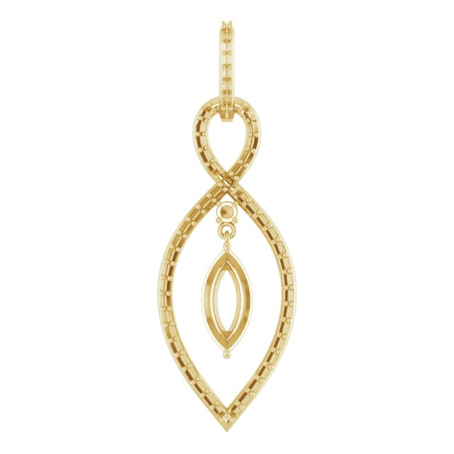 Infinity-Inspired Pendant