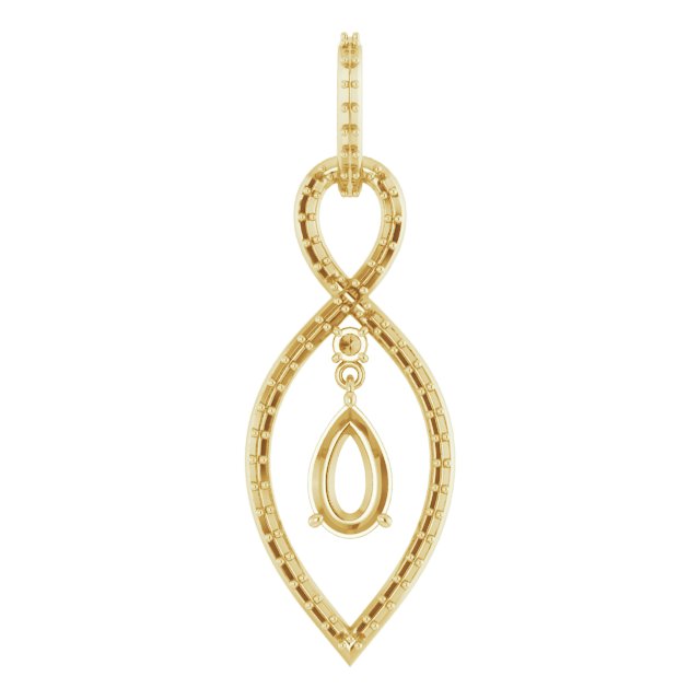 Infinity-Inspired Pendant