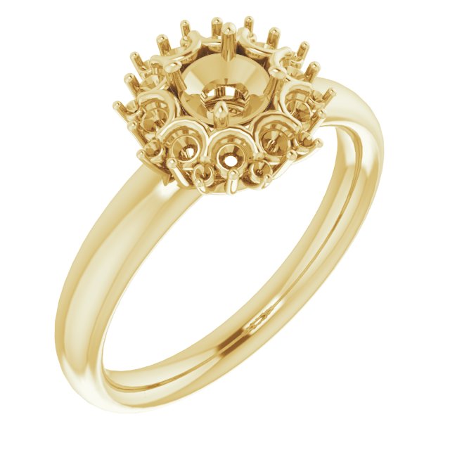 Halo-Style Ring