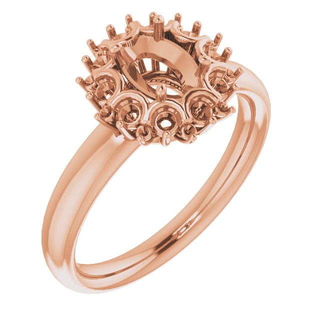 Halo-Style Ring