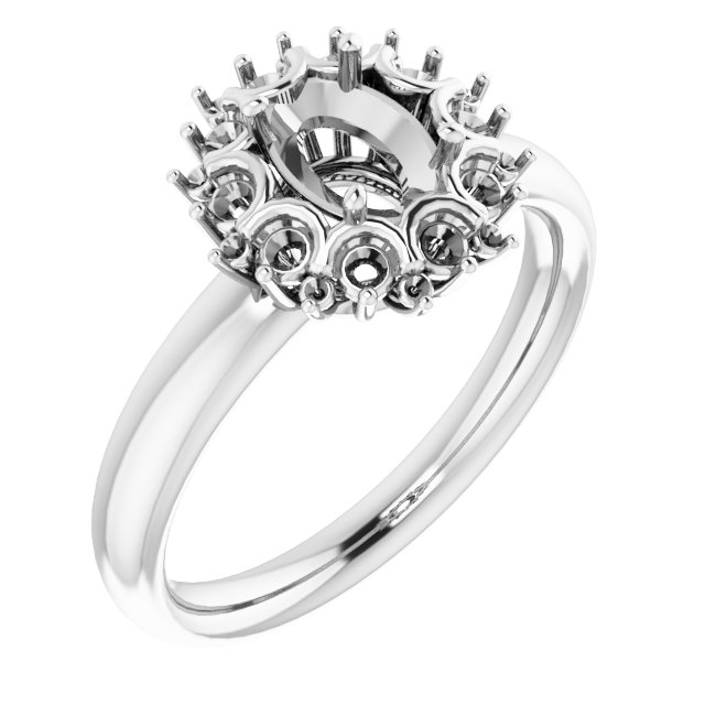 Halo-Style Ring