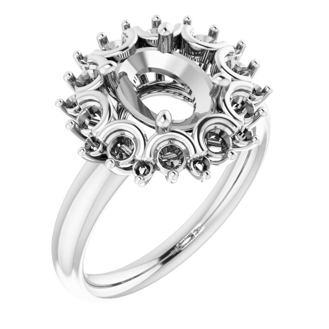 Halo-Style Ring