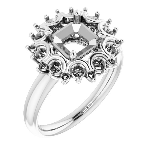Halo-Style Ring