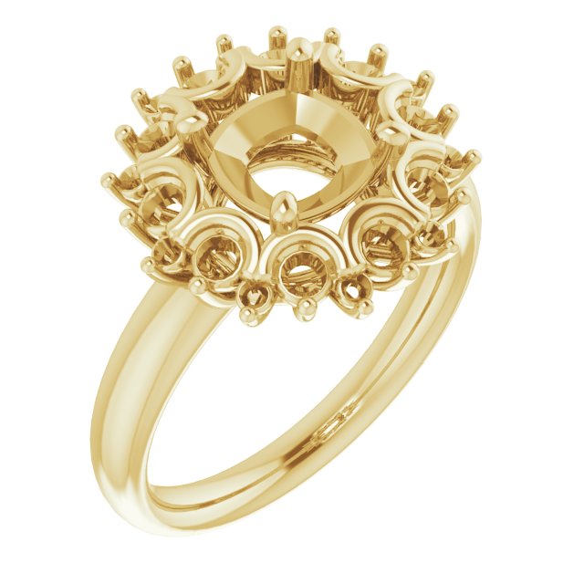Halo-Style Ring