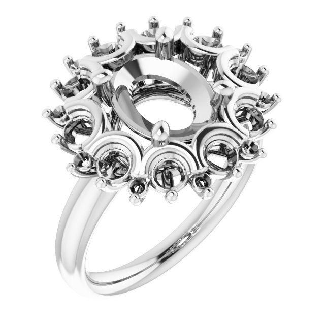 Halo-Style Ring
