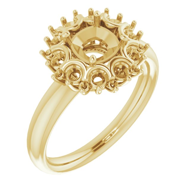 Halo-Style Ring