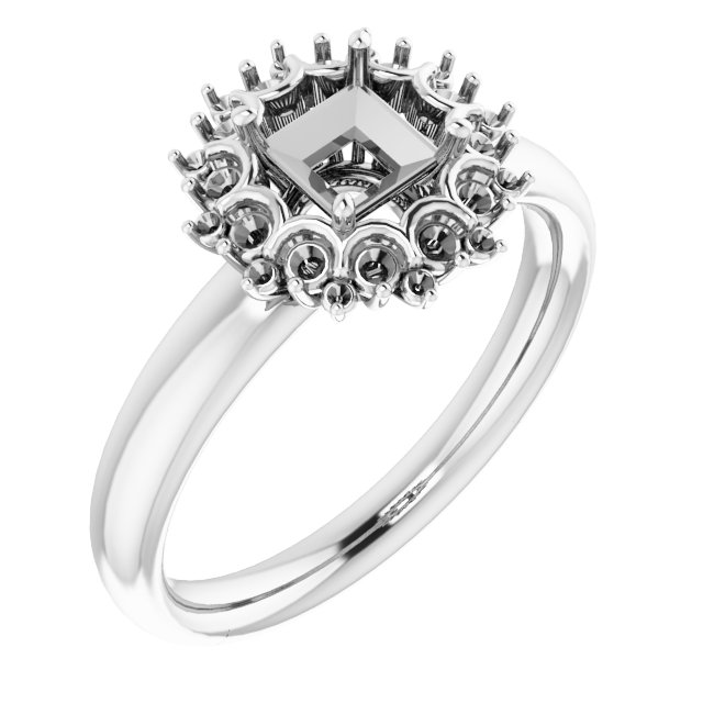 Halo-Style Ring