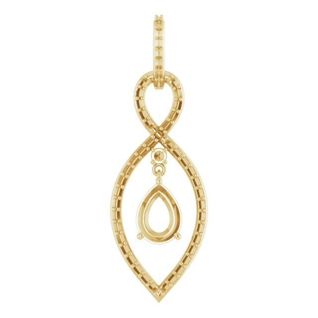 Infinity-Inspired Pendant