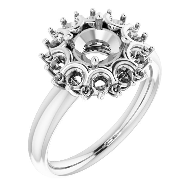 Halo-Style Ring