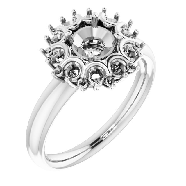 Halo-Style Ring