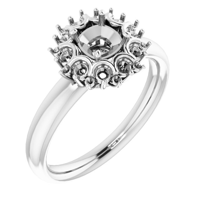 Halo-Style Ring