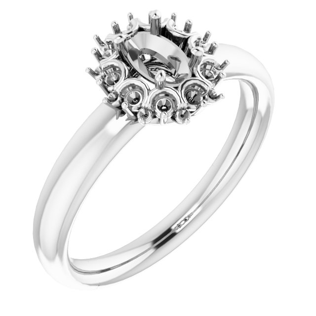 Halo-Style Ring