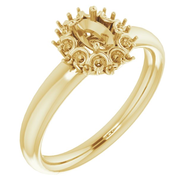 Halo-Style Ring