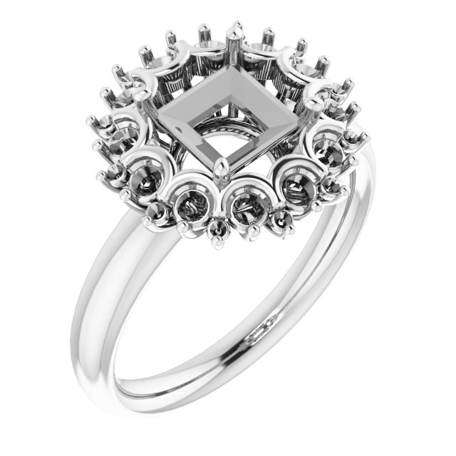 Halo-Style Ring