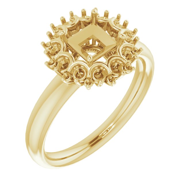 Halo-Style Ring