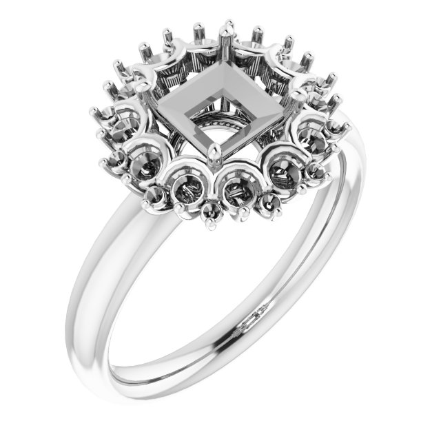 Halo-Style Ring