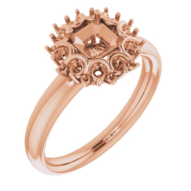 Halo-Style Ring