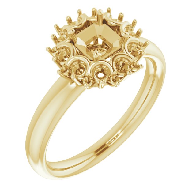 Halo-Style Ring