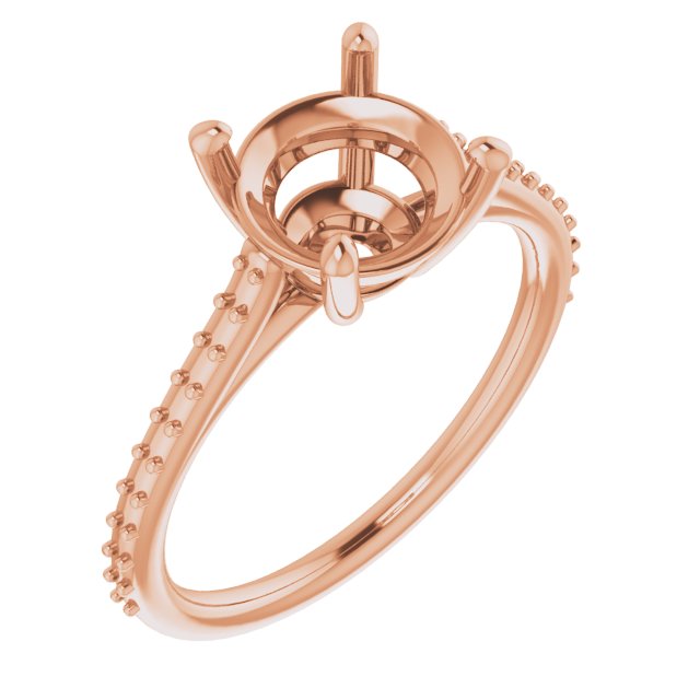 Accented Cathedral-Style Ring