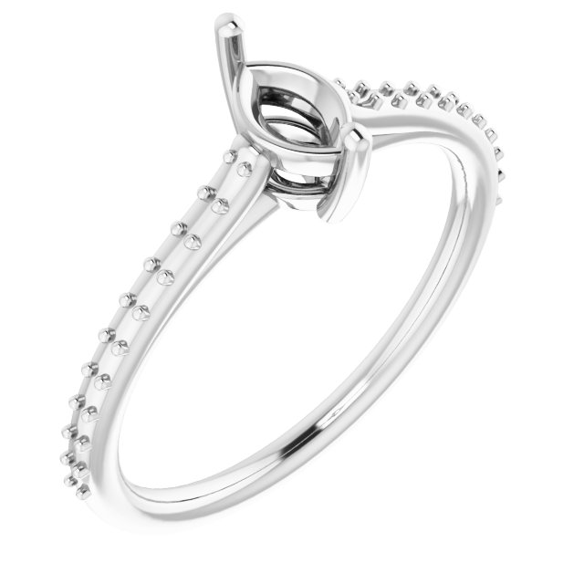 14k White Gold