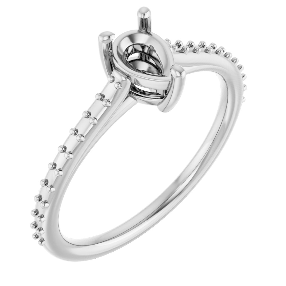 14k White Gold