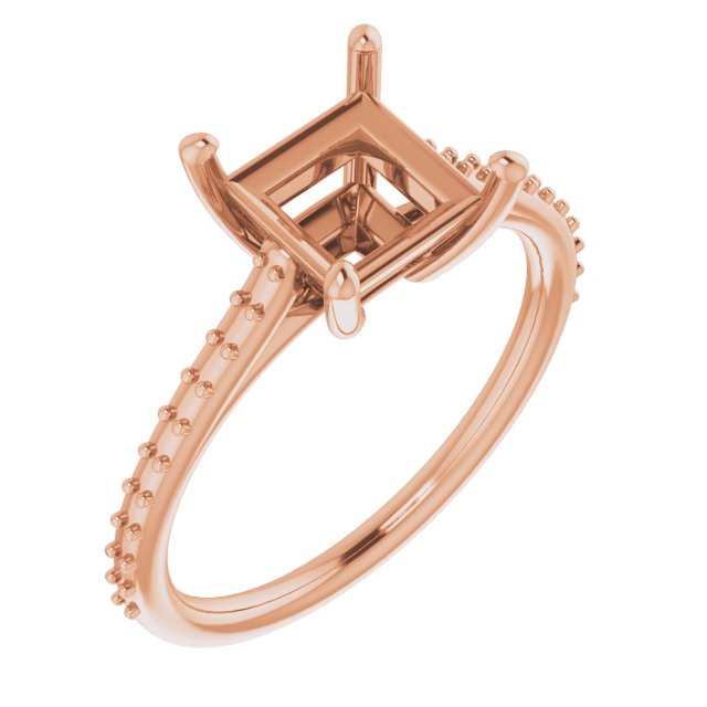 Accented Cathedral-Style Ring
