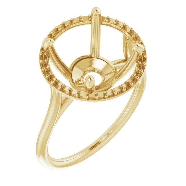 Halo-Style Ring
