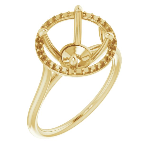 Halo-Style Ring