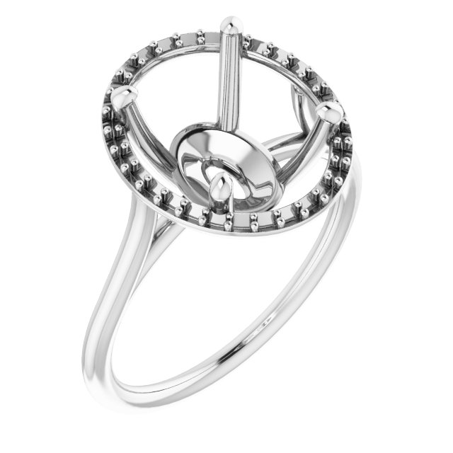 Halo-Style Ring