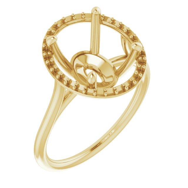 Halo-Style Ring