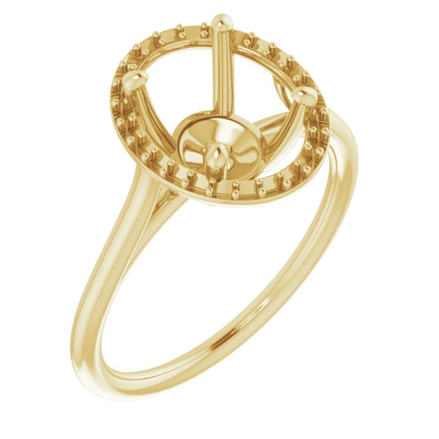 Halo-Style Ring