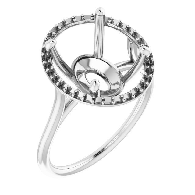 Halo-Style Ring