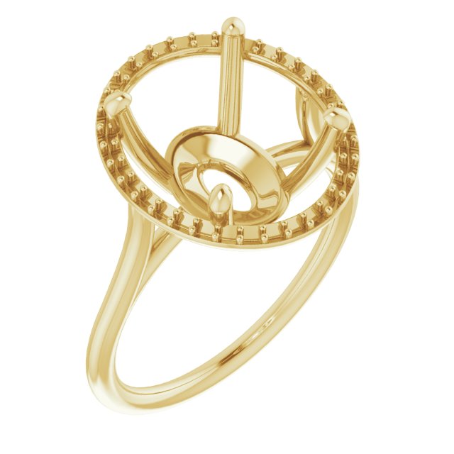 Halo-Style Ring