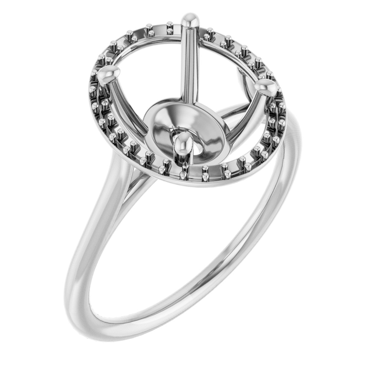 Halo-Style Ring