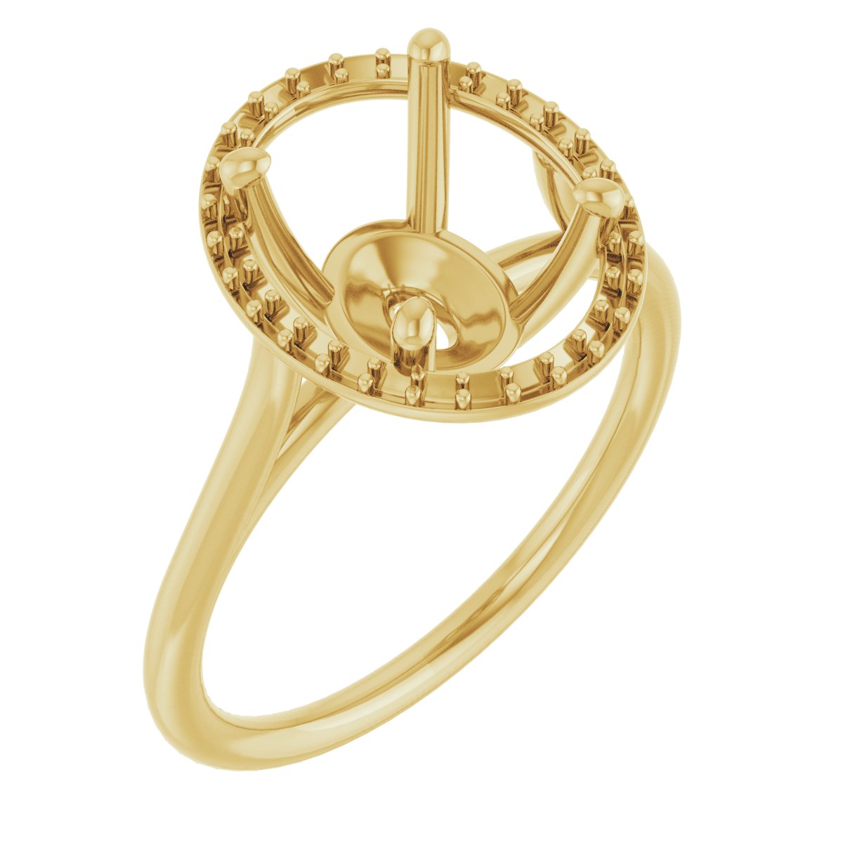 Halo-Style Ring
