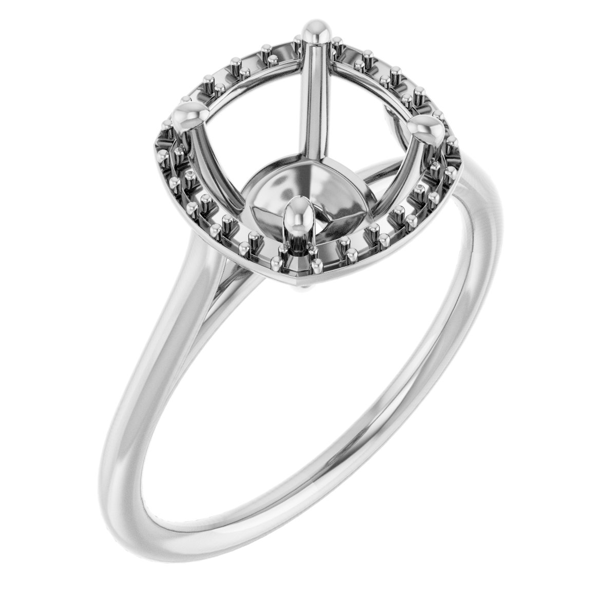 Halo-Style Ring