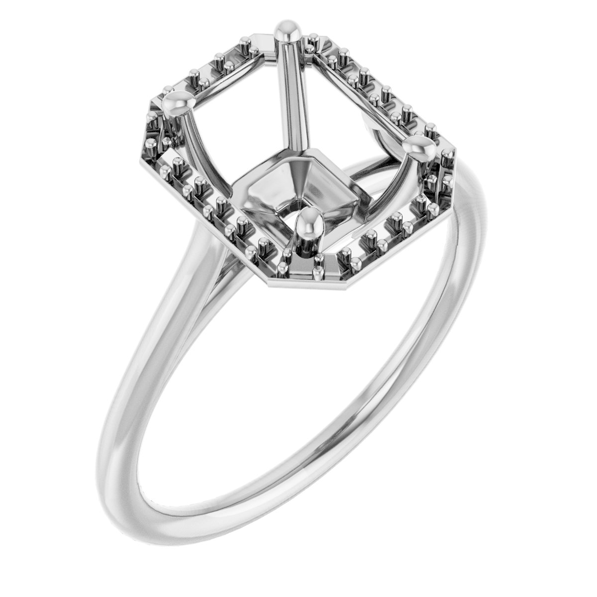 Halo-Style Ring