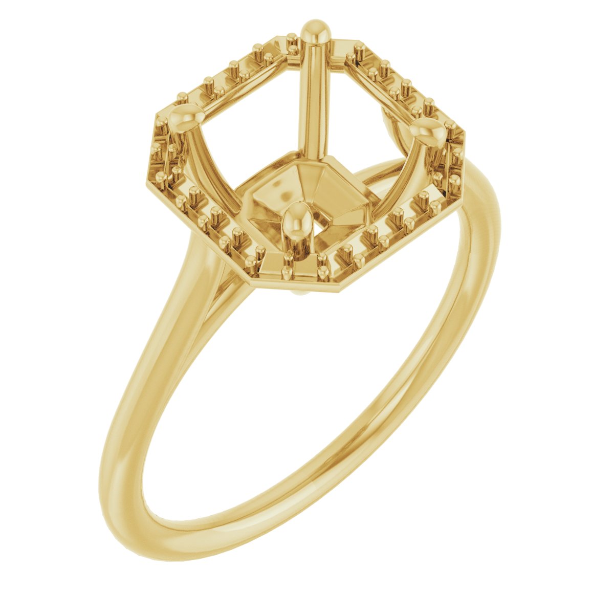 Halo-Style Ring