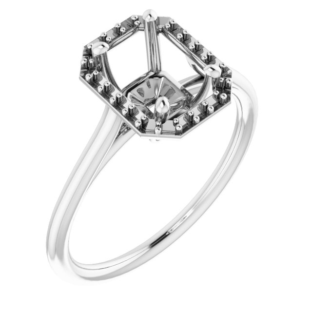 Halo-Style Ring