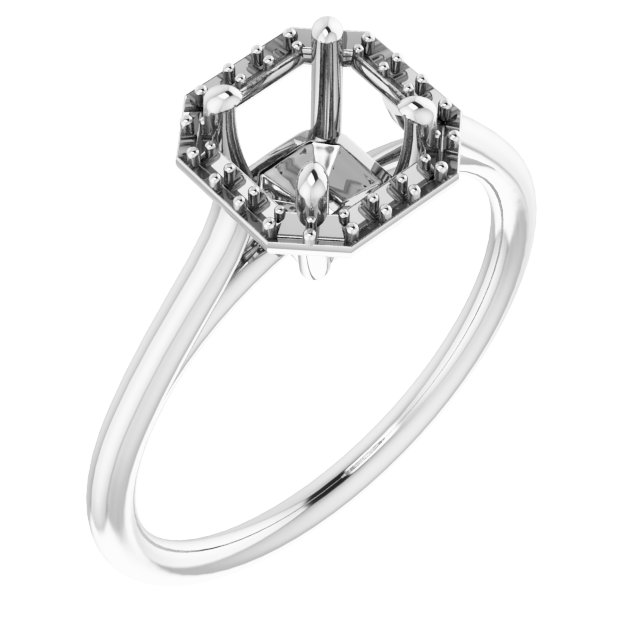 Halo-Style Ring