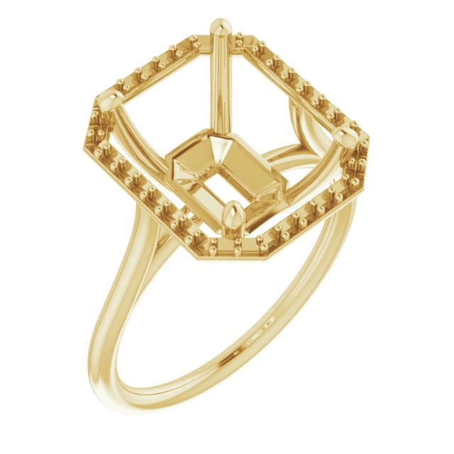 Halo-Style Ring