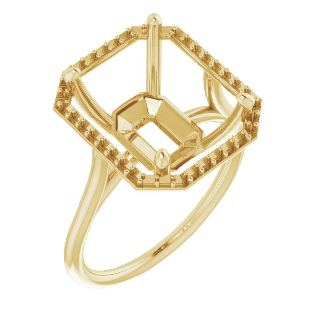 Halo-Style Ring