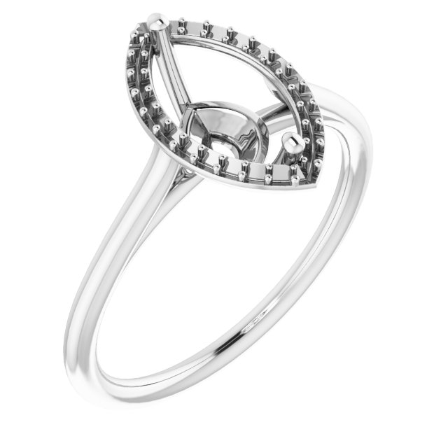 Halo-Style Ring