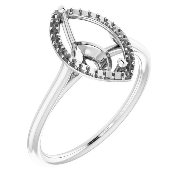 Halo-Style Ring