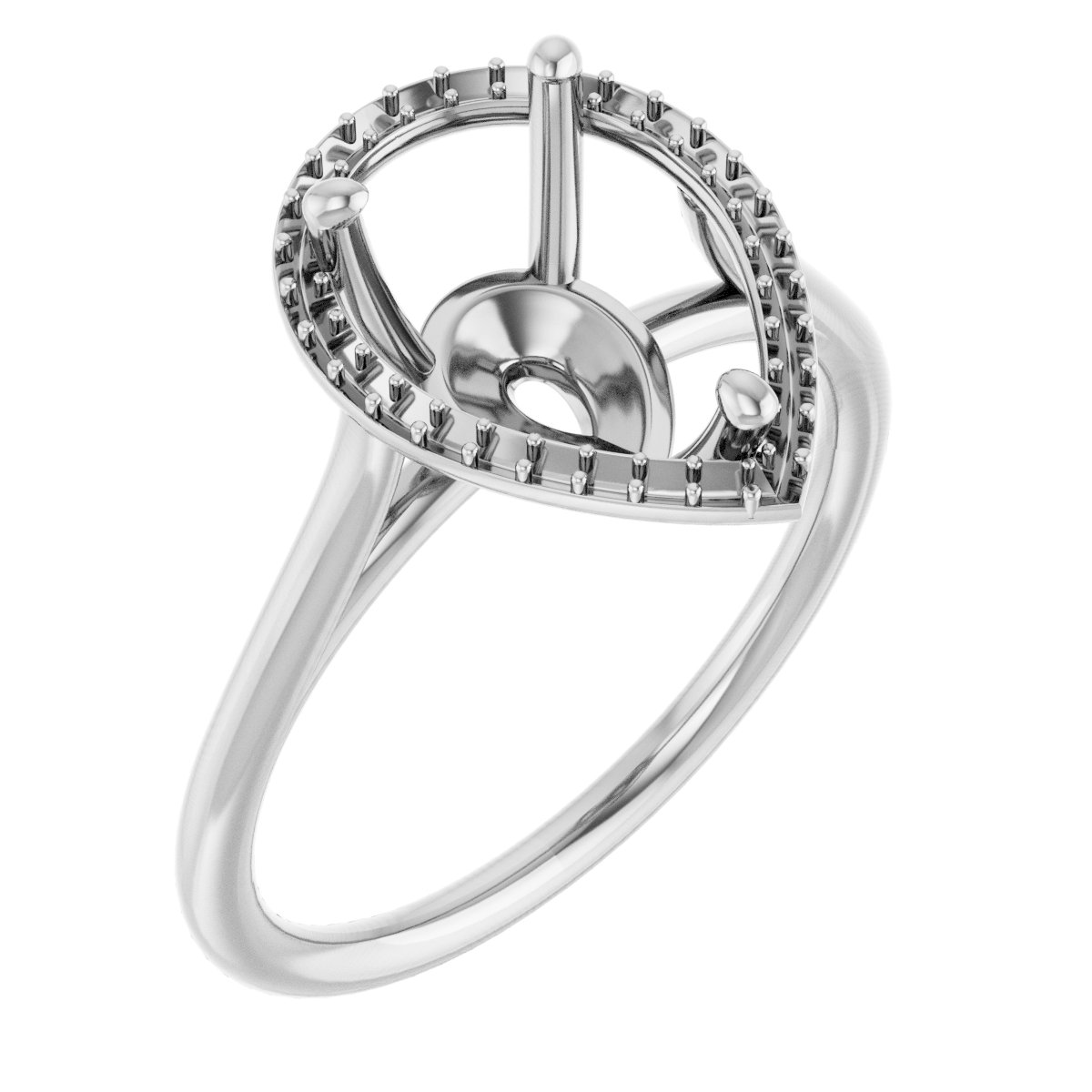 Halo-Style Ring