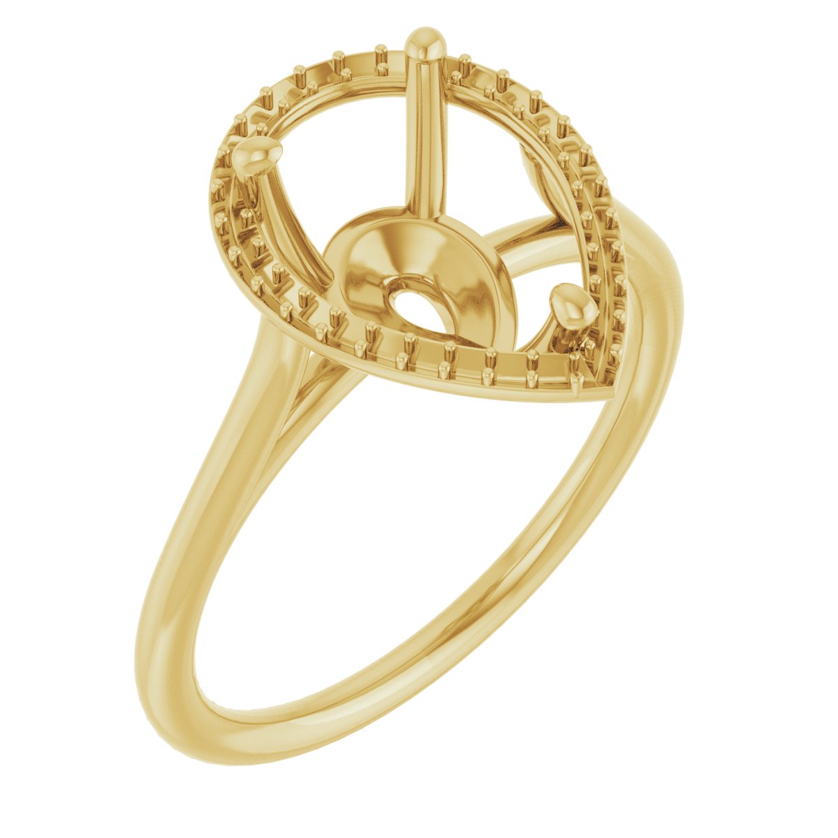 Halo-Style Ring
