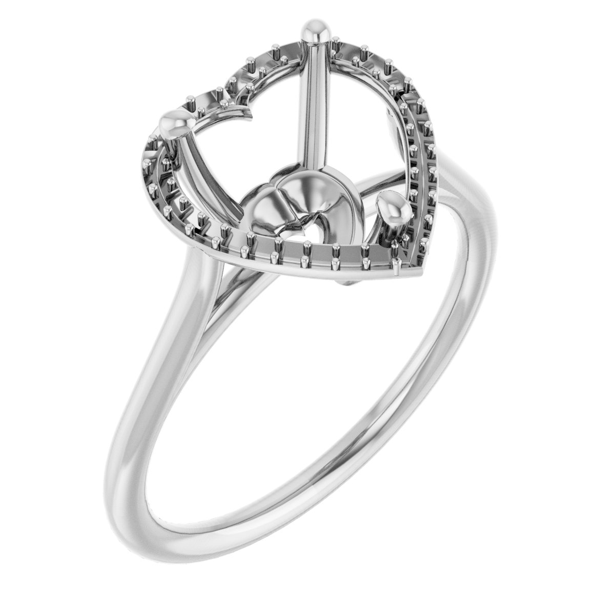 Halo-Style Ring