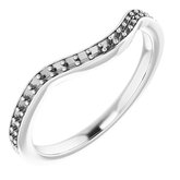 Platinum Band Mounting for 5.2 mm Round Ring
