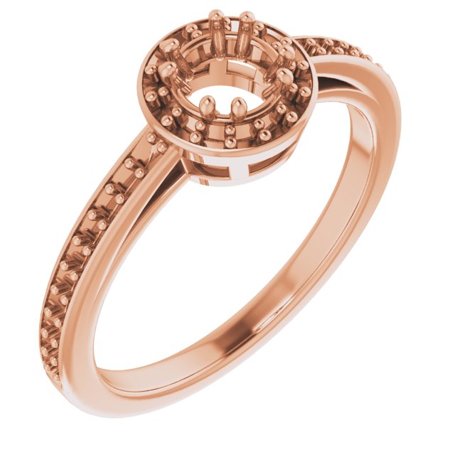 Halo-Style Engagement Ring