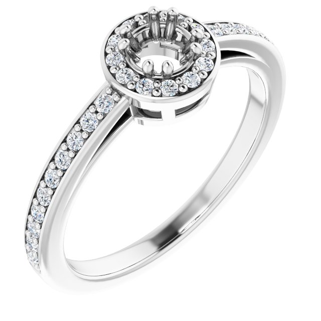 14k White Gold